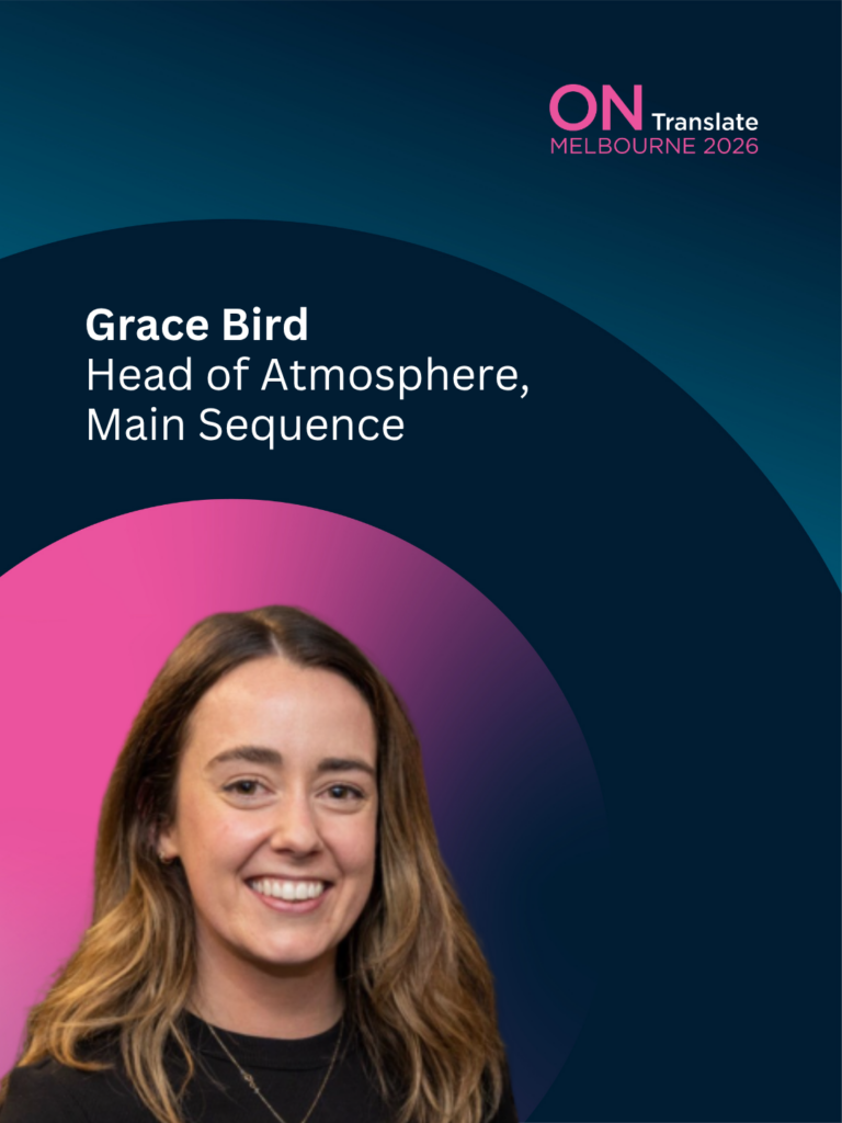 Grace Bird - ON Translate 2026 Speaker